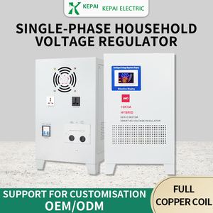 TND 10KVA Régulateur AC automatique monophasé avec écran LCD 50Hz 60Hz <span class=keywords><strong>Fréquence</strong></span> 110V Stabilisateur de tension de sortie 220V AVR - Product Image 4