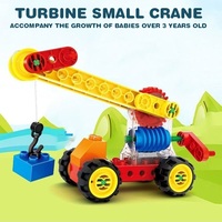 Kits de blocs de construction 10 en 1, 42 pièces, jouets éducatifs STEM, apprentissage de la construction, ingénierie, préscolaire, tout-petits, ensemble de construction en briques