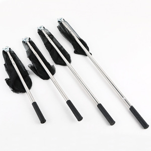 Épuisette pliante en acier inoxydable, Épuisette à leurre, Canne télescopique, Sac de rangement pour filet de pêche, Épuisette pliante télescopique - Product Image 6