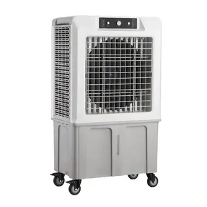 Evaporative air cooler, 2000CFM, 12H timing, remote control, and 150 gallon tank, humidification, 3 wind speed