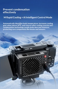 พัดลมระบายความร้อนสำหรับกล้องถ่ายทอดสด, ระบบระบายความร้อนแบบเซมิคอนดักเตอร์, เหมาะสำหรับ <span class=keywords><strong>Sony</strong></span> A7M4, <span class=keywords><strong>A7C</strong></span>, ZVE1/10 และ A670 - Product Image 3