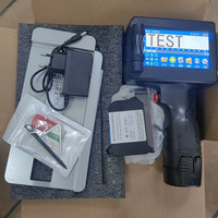 Imprimante à jet d'encre économique et pratique de poche et en ligne Machine de codage d'étiquettes de date de production de codes QR numérique Imprimantes à jet d'encre utilisées