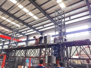 Hiện đại mast leo núi làm việc nền tảng công cụ cần thiết cho xây dựng ngoài trời xây dựng Thép Mới treo nền tảng - Product Image 5