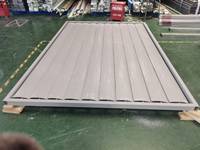 Système de persiennes horizontales en aluminium modernes pour l'extérieur, écologiques, durables et imperméables