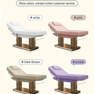 Nuevo Diseño de Colchón de Espuma Viscoelástica para Masajes, Estética y Belleza, Cama de Spa Facial de Cuero PU, Negra, Eléctrica, para Spa Médico y Salón - Product Image 3