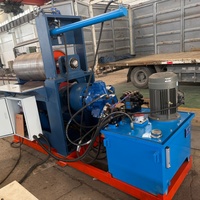 Machine à cintrer les plaques à deux rouleaux, structure simple, équipement de cintrage de cylindres métalliques, utilisation facile pour le cintrage de plaques minces