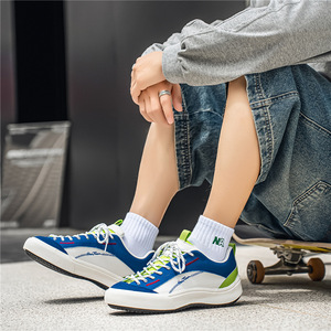 Zapatos de cuero de lujo de diseñador, con cordones, cómodos, antideslizantes, ligeros, para caminar, estilo clásico - Product Image 3