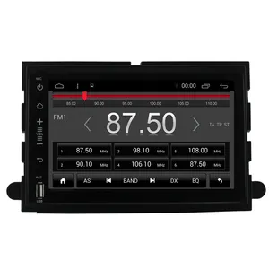 Rádio para carro universal, tela touchscreen de 7 polegadas com wifi bt gps e navegação vídeo para ford f150 2008-2014