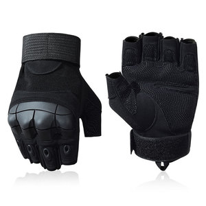 <span class=keywords><strong>Lupu</strong></span> alta calidad deportes protección al aire libre antideslizante hecho a medida niños guantes tácticos medio dedo - Product Image 4
