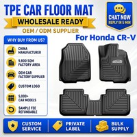 Tapis de sol 3D sur mesure imperméables pour Honda CR-V CRV RHD, en TPE, résistants aux intempéries, vente en gros d'usine B2B OEM SONSANG