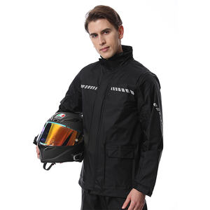 100% étanche course Moto vélo réfléchissant veste de <span class=keywords><strong>pluie</strong></span> costume imperméable <span class=keywords><strong>Poncho</strong></span> avec Logo décoration randonnée activités de plein air - Product Image 1