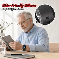 Montre connectée 4G LTE avec appel d'urgence SOS, suivi GPS, détection de chute, surveillance de la santé, bracelet anti-perte pour seniors, OEM ODM