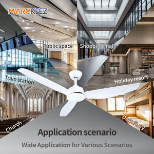 ABS 3 aspas DC <span class=keywords><strong>Ventilador</strong></span> de <span class=keywords><strong>techo</strong></span> 52 pulgadas <span class=keywords><strong>Silencioso</strong></span> <span class=keywords><strong>Ventilador</strong></span> de ahorro de energía para el hogar <span class=keywords><strong>sin</strong></span> <span class=keywords><strong>luz</strong></span> - Product Image 6