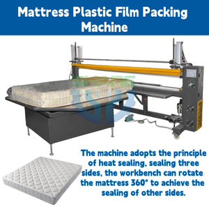 Máquina de Sellado Térmico con Película Plástica para Compresión de Colchones de Esponja, Precio de la Máquina Empacadora de Colchones - Product Image 2