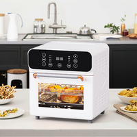 Four à frire à air électrique 2025, 11 L, 1360 W, commande tactile, 8 menus prédéfinis, compatible camping-car, réglage de la température de 60 à 200 °C, chauffage en acier inoxydable