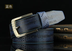 メンズヴィンテージベルトカジュアルファッションアンティークイミテーションベルトレトロ中空ネットワーク爆発ヴィンテージベルト - Product Image 6