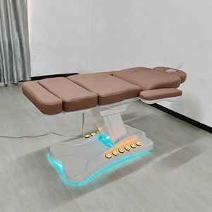 Electric beauty bed beauty salon multi-functional base massage bed FACIAL BED eyelash tattoo bed - Product Image 4