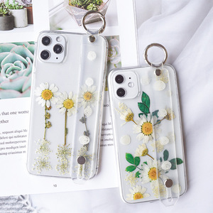 De moda transparente seca flor real teléfono móvil caso para teléfono 12 pro para apple iphone 11 - Product Image 5