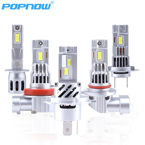 หลอดไฟ LED รถยนต์ขนาดเล็กแบบเสียบใช้งานได้ทันที 70W 11000LM รุ่น 9005 HB3 9006 HB4 H4 H7 H11 ไฟหน้า LED - Product Image 1