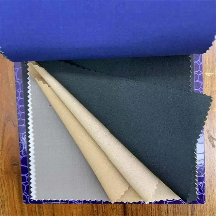 FL Bielasticity Wholesale 245gsm Merino Fabric Cashmere Pure Double Elastic Wool Fabric Women Sweatshirt Set Suits Coat Fabric
