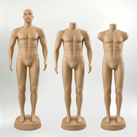 Mannequin de peau, mannequin complet en plastique, mannequin masculin sans tête, mannequin musclé, fabricant, prix de gros