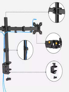 MS02 Màn hình kép Đứng 27-inch màn hình máy tính <span class=keywords><strong>New</strong></span> & trong kho 45 độ nghiêng góc xoay gắn cánh tay - Product Image 2