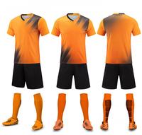 Ensemble complet de maillots de football professionnels vierges pour sublimation, légers, 100 % polyester, avec logo personnalisé, pour l'entraînement, vente en gros