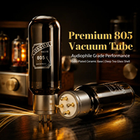 Tube à vide PSVANE COSSOR 805, triode à chauffage direct de 2e génération en cristal de carbone, base dorée à 4 broches pour amplificateur Hi-Fi de classe A