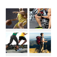 Attelle de cheville sportive unisexe réglable en néoprène respirant pour le fitness, le basketball, le football, la randonnée