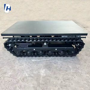 소형화물 플랫폼, 마이크로 유압 굴삭기 섀시, 크롤러 섀시, 고무 벨트, 건설 기계 부품 - Product Image 2