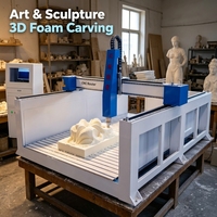 Routeur CNC à mousse de grande taille pour la décoration de bâtiments, la fabrication de modèles 3D