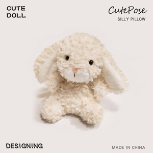 15cm Super Soft Cuddly Gefüllte Osterhasen Frühlings dekor Entzückendes süßes Kaninchen Plüschtiere - Product Image 4