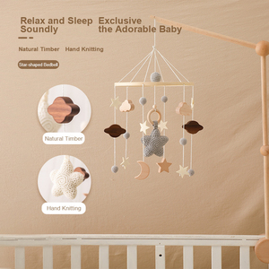 Juguetes de sonajero <span class=keywords><strong>para</strong></span> bebés, móvil de madera con campanas, <span class=keywords><strong>para</strong></span> recién nacidos de 0 a 12 meses, sonajeros <span class=keywords><strong>para</strong></span> niños pequeños, <span class=keywords><strong>carrusel</strong></span> musical <span class=keywords><strong>para</strong></span> cunas, regalo <span class=keywords><strong>para</strong></span> niños, cama, <span class=keywords><strong>cuna</strong></span> - Product Image 4