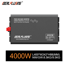 Idealplusing bán nóng DC 12V 24V 36V 48V 60V 72V 84V để AC 100V 110V 120V 220V 230V 240V 4000W sóng năng lượng mặt trời biến tần Sin tinh khiết - Product Image 4