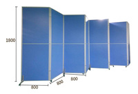 Modern Sound Proof Movable Partition Walls with Aluminum Frame Foldable Dividers Easy Installation for Home & Commercial Use