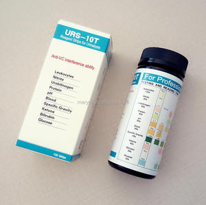 Kit d'analyse d'<span class=keywords><strong>urine</strong></span> <span class=keywords><strong>URS</strong></span>-10T, bandelettes de <span class=keywords><strong>test</strong></span> urinaire pour analyse d'<span class=keywords><strong>urine</strong></span> à <span class=keywords><strong>10</strong></span> paramètres - Product Image 3