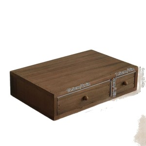 Solid wood desktop drawer <b>storage</b> <b>box</b>, jewelry organizer, <b>document</b> organizer, monitor lift shelf - Product Image 4