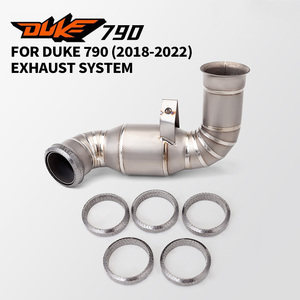 Pour moto <span class=keywords><strong>KTM</strong></span> <span class=keywords><strong>690</strong></span> 790 890 <span class=keywords><strong>Adventure</strong></span> R Rally, joint de tuyau de liaison d'échappement d'origine - Product Image 3