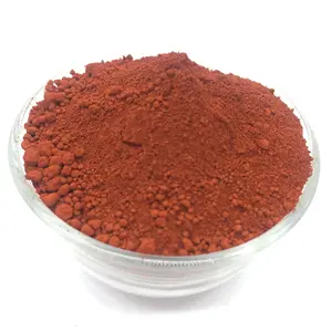 Poudre rouge noir jaune vert brun pigments d'oxyde de fer pour coment