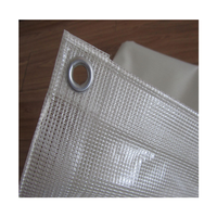 Bâche en plastique Transparent à mailles de Pvc 25 m, bâche pour serre, jardin, Agriculture