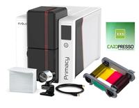 Nouvelle imprimante de cartes d'identité PVC Evolis Primacy 2 simple ou double face