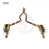 Tuyaux d'échappement Catback en titane haute performance SDO pour Mercedes-Benz AMG E63 E63S W212 5.5T 2012-2016 avec commande électronique des soupapes