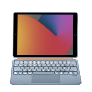 2021 <span class=keywords><strong>iPad</strong></span> 7 10.2 inci sarung Keyboard Split dapat dilepas dengan Touchpad dan tempat pensil produk baru A2602/03/04/05 - Product Image 2