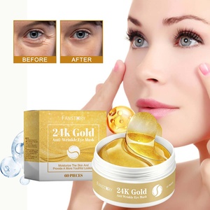 Luxe en gros organique <span class=keywords><strong>24K</strong></span> or collagène niacinamide anti-rides raffermissant peau hydratation en profondeur gel hydratant masque pour les yeux - Product Image 5