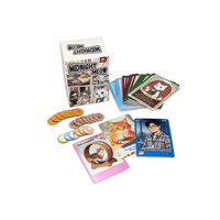 Jeu de société de gestion de café à thème chat mignon pour la famille et les amis - Jeu de cartes en papier écologique avec personnalisation OEM