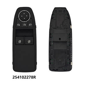 Interrupteurs à bouton-poussoir pour vitres de voiture et interrupteurs de lève-vitres Renault Clio 19-22, modèle 254102278R pour le véhicule - Product Image 4