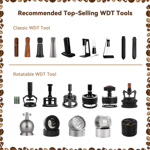 Batidora de Café Eléctrica Automática Giratoria de 58 mm |   Herramienta Profesional para Uniformizar el Café en Polvo Concentrado - Product Image 6