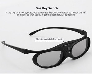 Pour les lunettes de <span class=keywords><strong>vision</strong></span> <span class=keywords><strong>3D</strong></span> <span class=keywords><strong>Nvidia</strong></span> avec écran LCD 120Hz, lunettes <span class=keywords><strong>3D</strong></span> DLP Link, <span class=keywords><strong>vision</strong></span> <span class=keywords><strong>3D</strong></span> IR pour ordinateur, lunettes <span class=keywords><strong>3D</strong></span> Blueray - Product Image 4