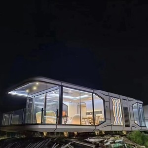 Casa Capsula <span class=keywords><strong>in</strong></span> Alluminio per Esterni/Hotel/Casa Mobile Integrata <span class=keywords><strong>in</strong></span> Acciaio Case Container Moderne <span class=keywords><strong>in</strong></span> <span class=keywords><strong>Vendita</strong></span> - Product Image 4