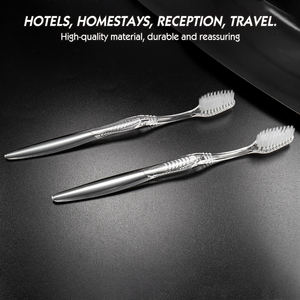 Perlengkapan Hotel Portabel Berkualitas Tinggi Grosir Set Peralatan Gigi Perlengkapan Mandi <span class=keywords><strong>Kit</strong></span> Sikat Gigi Perjalanan Sekali Pakai Kustom - Product Image 2